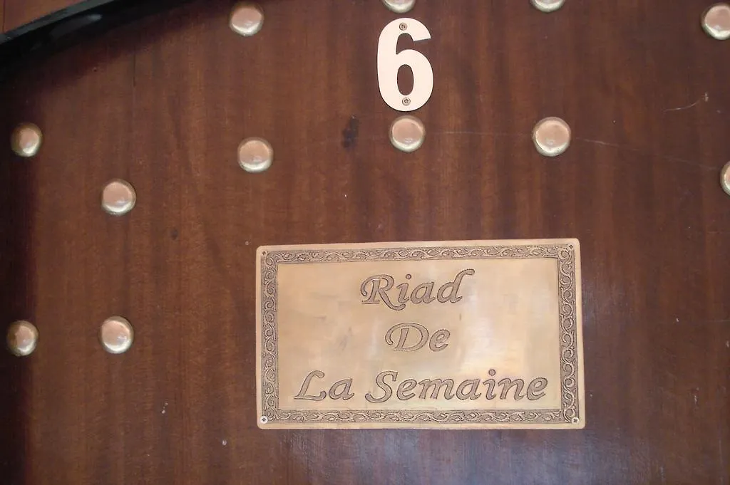 Riad De La Semaine Marrakesh